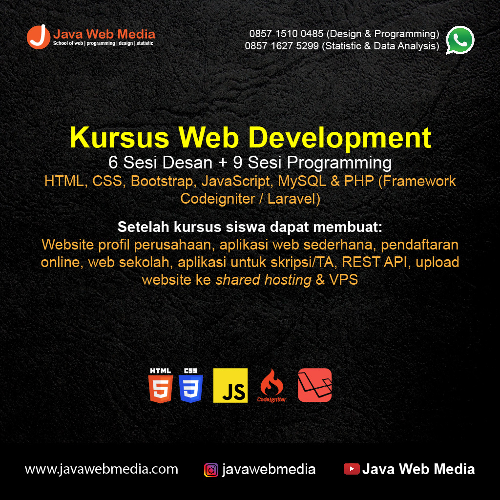 Java Web Media <span>Kursus</span>